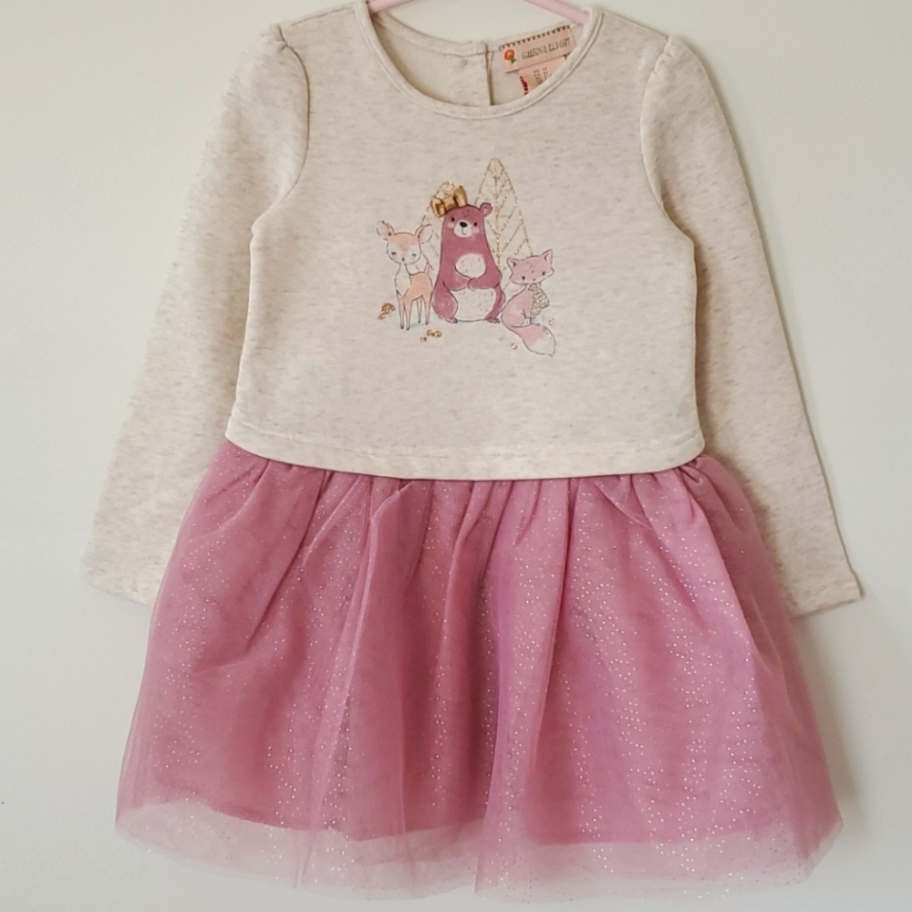 Gillian's Closet Mixed Media Dress 3T